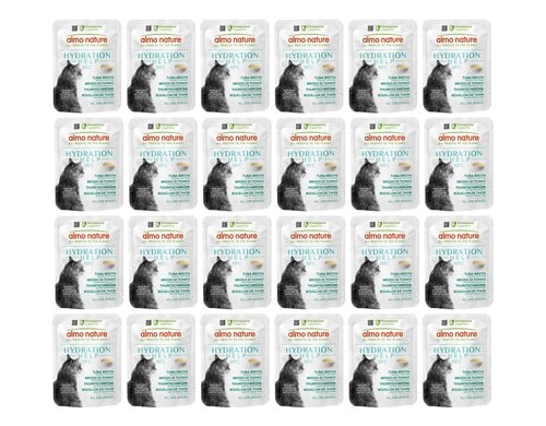 Almo Nature Hydration Help HFC 24x50g KIT Thunfischbrühe