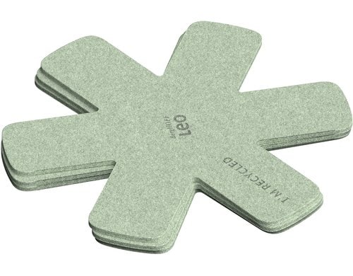 BergHOFF Pfannenschutz-Set Leo Balance 3-teilig, Filz, 38cm, grün