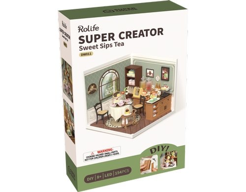 RoboTime Sweet Sips Tea Holbausatz, 3D-Puzzle
