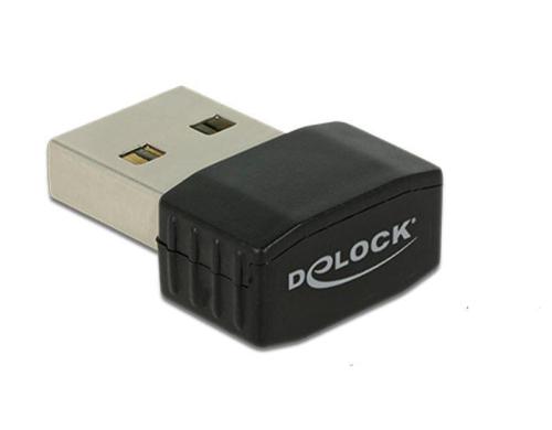 Delock WLAN-AC Nano USB Adapter Extrem kompakt, 150&433Mbps, Dualband