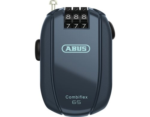 Abus Combiflex StopOver 65 Code Kabelschloss, ohne Halter midnight blue
