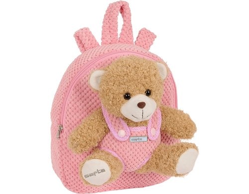 Safta Kinderrucksack mit Teddy pink 4.65 l