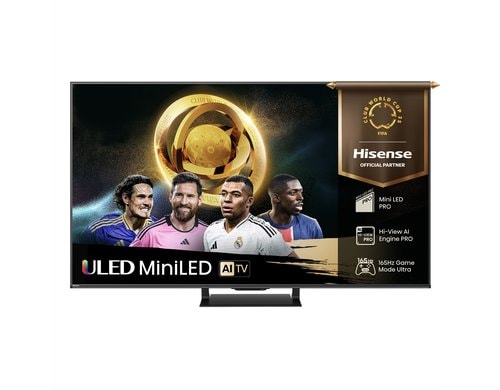 Hisense, TV 65U7Q PRO 65, 3840 x 2160 (Ult Mini-LED 4K, 165Hz, 2000 Nits
