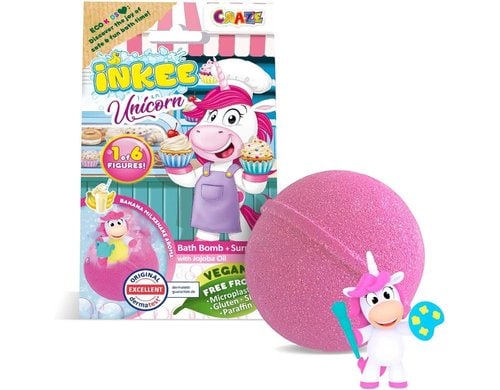 CRAZE Inkee Surprise Badebombe Unicorn