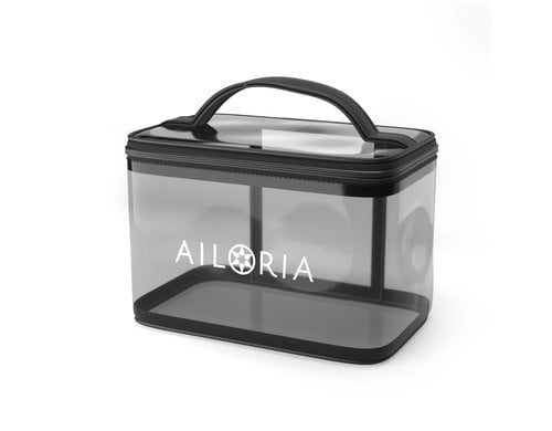 Ailoria VANITY Cosmetic Bag Shadow Black Kosmetik- und Make-up Tasche, Shadow Black