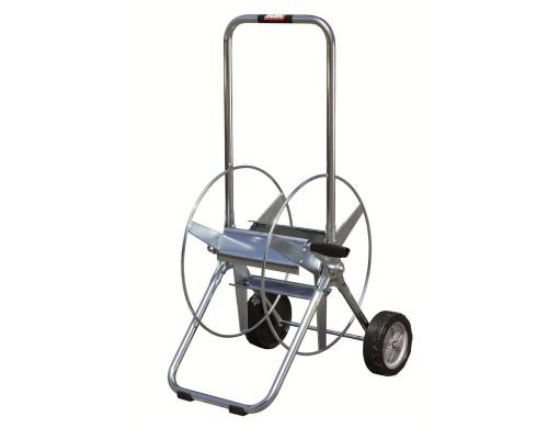 ALBA Schlauchwagen Silver Serie II Komplett aus Stahl, 3/4 Wasseranschluss