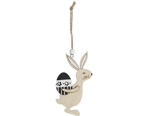 Eglo Aufhänger Hase MAYDOLONG Sperrholz, L 6.5, B 0.8, H 11cm