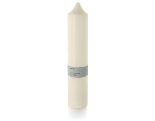 balthasar Kerze für Laternen, Offwhite 35x9.2 cm (HxD), Brenndauer 210h