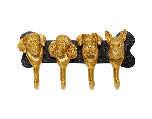 Kare Wandgarderobe Dog Family 31 cm