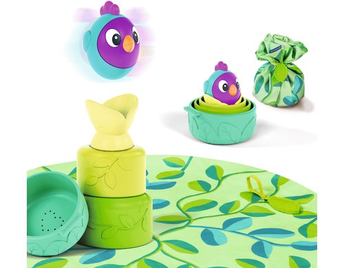Baby-Stapel-Puzzle Vogelnest