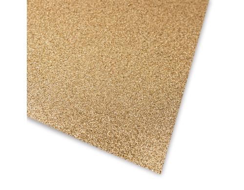 Ursus Glitterkarton A4 Champagner 10 Blatt à 300g/m2, A4