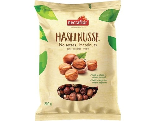 Nectaflor Haselnüsse ganz 200g