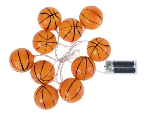 COCON Lichterkette Basketball 10 LED, mit Timer