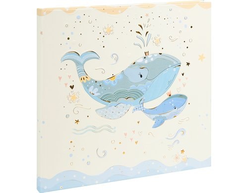 Goldbuch Babytagebuch Blue Whale Grösse: 24.5x22.5 cm, 100 Seiten Illustr.