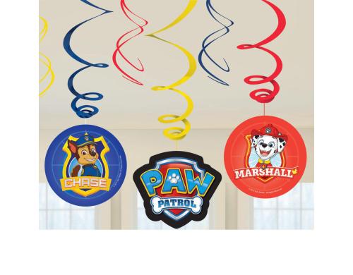 Amscan Spiragirlande Set Paw Patrol 3 verschiedene Motive