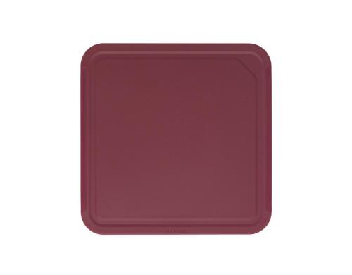 Brabantia Schneidebrett mittelgross TASTY + Aubergine Red