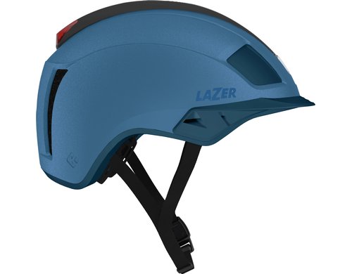 Lazer Next KinetiCore, 52-56cm Velohelm, Unisex, matte blue emerald