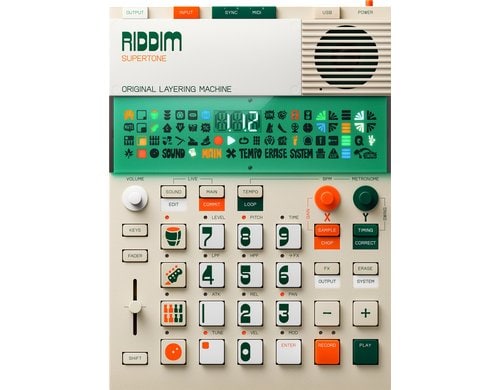 Teenage Engineering EP-40 Riddim Supertone Sampler, Dub, Dancehall
