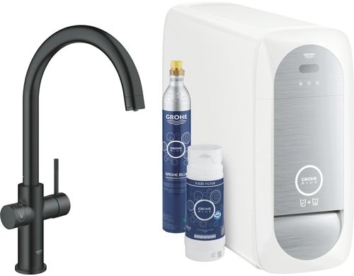 GROHE Blue Home Con. C-Ausl EU Velvet Black