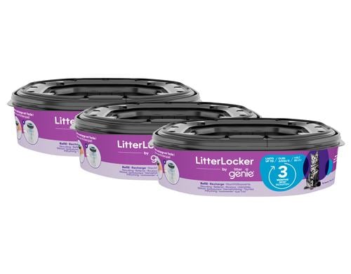 LitterLocker Nachfüllkassette XL KIT zu Litter GENIE, 3 Stk.