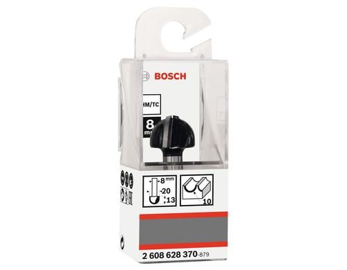 Bosch Professional Hohlkehlfräser D 20mm, L 12,4mm