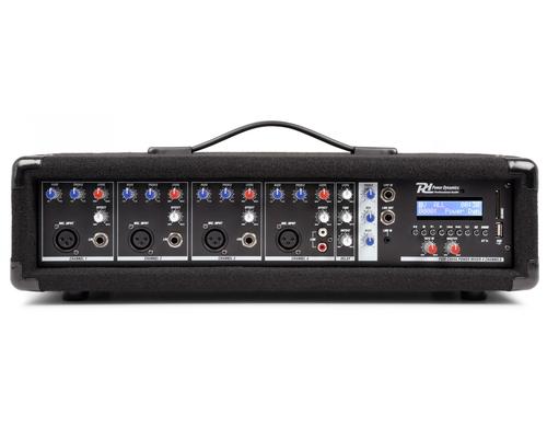 Power Dynamics PDM-C804A Analoger 4-Kanal Powermischer, 2x 150W