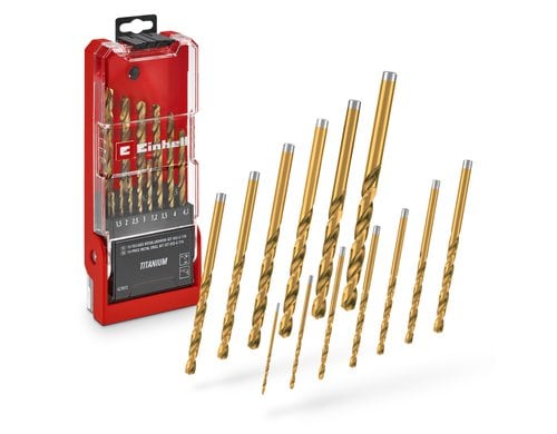 Bohrerkasset. HSS-TiN 13tlg LS