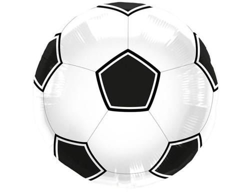 Folat Folienballon Fussball 43cm, fussballförmig