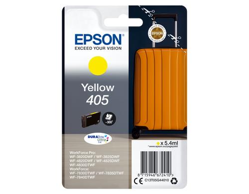 Tinte Epson Nr. 405, C13T05G44010, Yellow 5.4 ml, für WorkForce WF-3/4/7xxx