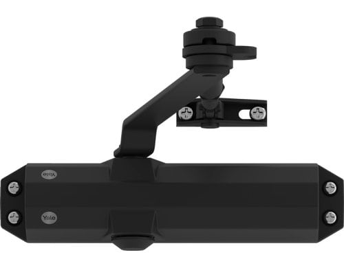 Yale Türschliesser mit Feststellarm Serie 4500-EN2/EN3/EN4 - Schwarz