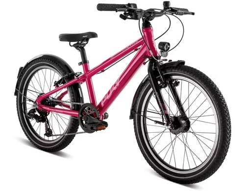 PUKY CYKE 20 ACTIVE 7-Gang, Alu Kindervelo berry/black