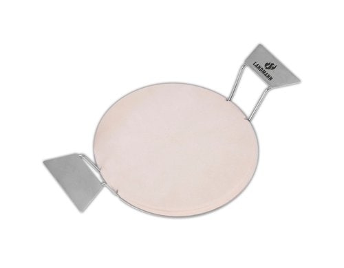 LANDMANN Pizzastein 15915 Set 3-tlg. braun