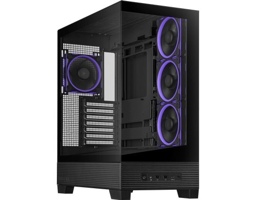 ASUS A31 PLUS TG ARGB BLACK (BTF) BTF, M-ITX, mATX, ATX, 2x2,5/3,5