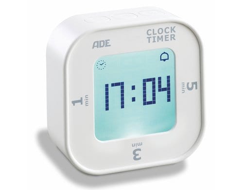 ADE digitaler Küchentimer weiss mit Kipp-Start