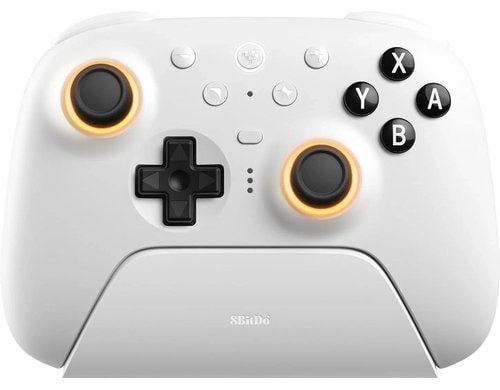 8BitDo Ultimate 2 Wireless Controller white Wireless, Switch/Switch2//PC