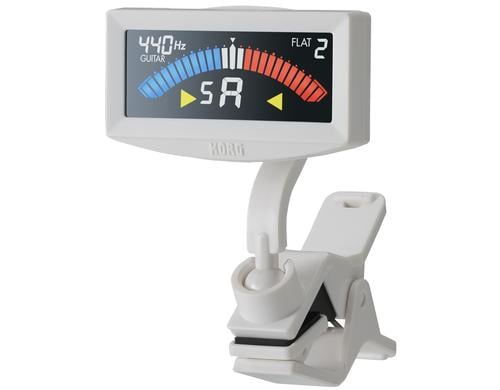 Korg AW-4 Clip-On Stimmgerät, weiss Stimmgerät, chromatisch