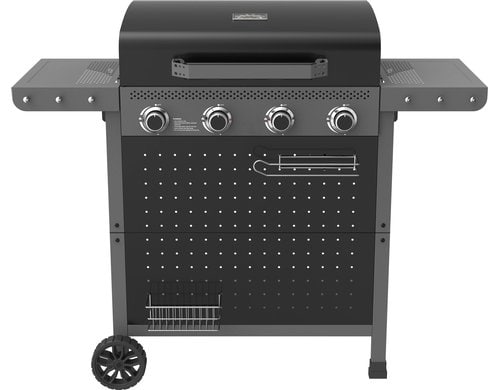 GASGRILL 4BINKL. SCHLAUCH 64 x 34 CM, 10kW