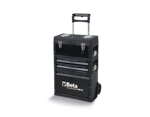 BW 4300E/21 - BETA - Werkzeugtrolley 212-teilig, RAL 7016