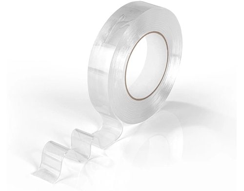 EASYmaxx Spurenloses Klebeband 5m Nano Gel Tape Doppelseitig Spurenlos