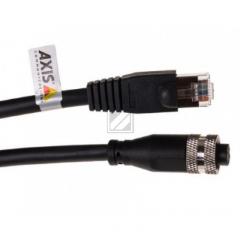 AXIS M12 zu RJ45 Adapter 0.5m, M12 Buchse zu RJ45 Stecker