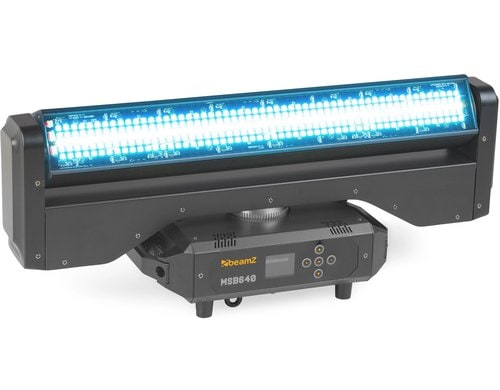 BeamZ MSB620 Moving Bar, D-Sided, 6x 40W RGBW, 224x RGB