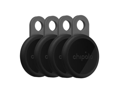 Chipolo LOOP 4er Set  schwarz Apple & Google Find My