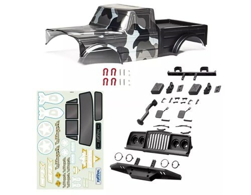 Hobbytech 324 mm Crawler Survival 1:10 painted Body fully complety set