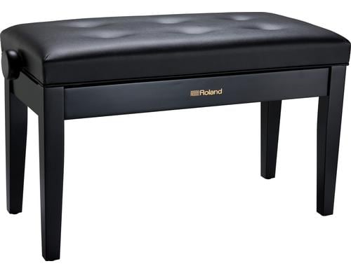 Roland RPB-D300BK Duet size, Satin black Vinyl Seat
