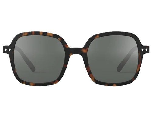Izipizi Office-The Oversized square#OFFICE Sonnenbrille, Tortoise, 100% UV, cat.3