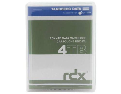 Tandberg RDX Medium: 4TB geeignet für alle RDX Laufwerke