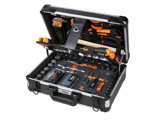BW2054E-128 WERKZEUGKOFFER 128-teilig 1/4 + 3/8
