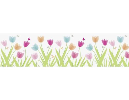 Heyda Fensterbilder Tulpen Grösse 7.5 x 200cm