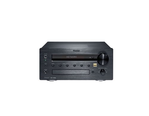 Magnat Netzwerk-Receiver MC 200 R Schwarz, CD-Player, DAB+ Empfänger, Hi-Res