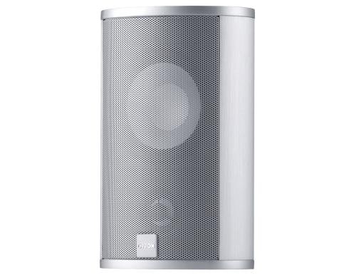 Canton CD 220.3, On-Wall Lautsprecher Paar Weiss hochglanz, mit Wandhalter